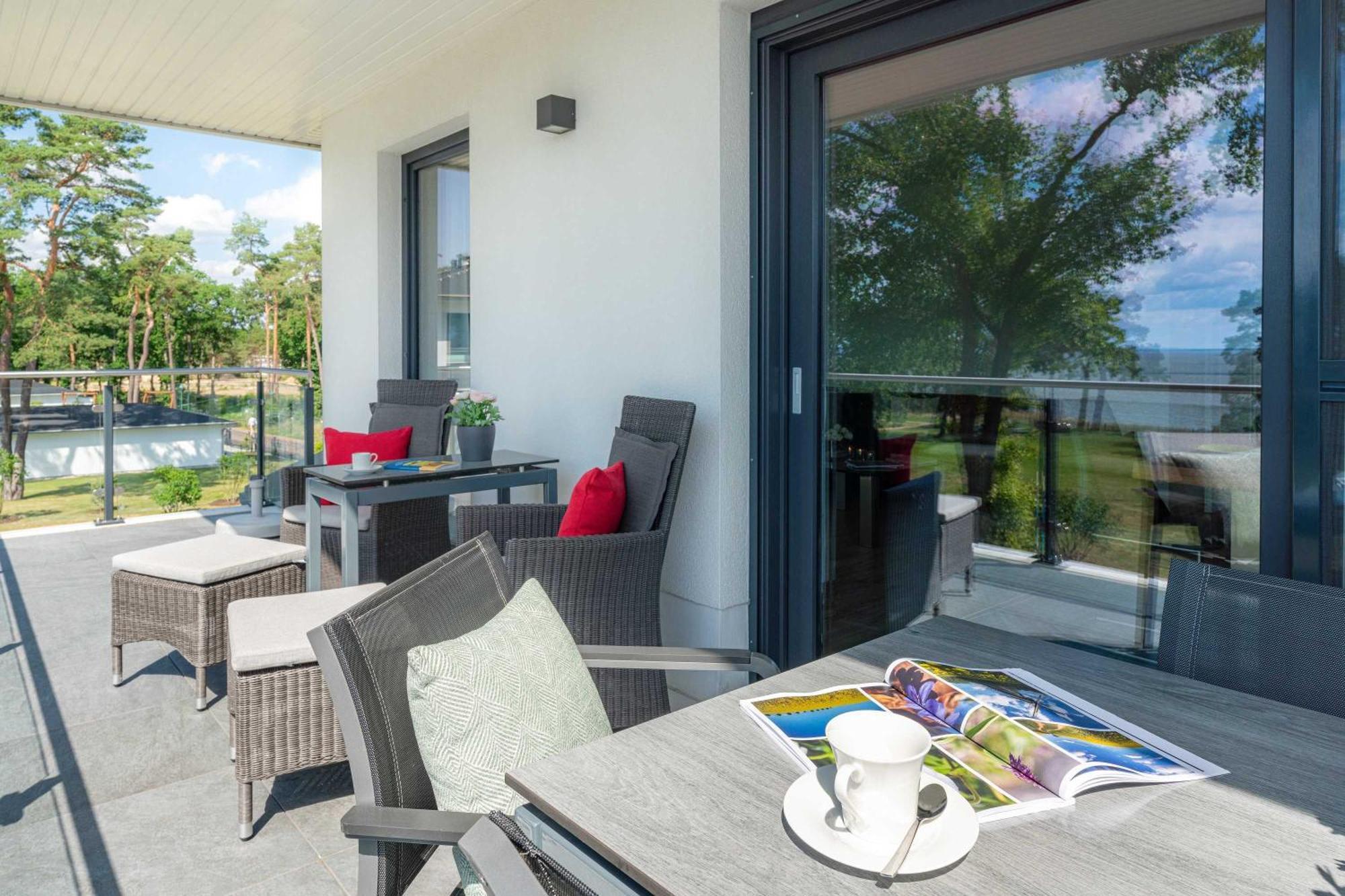 Appartement "Traumzeit" Mit Penthouseflair - Oase Am Haff Garz  Pokój zdjęcie